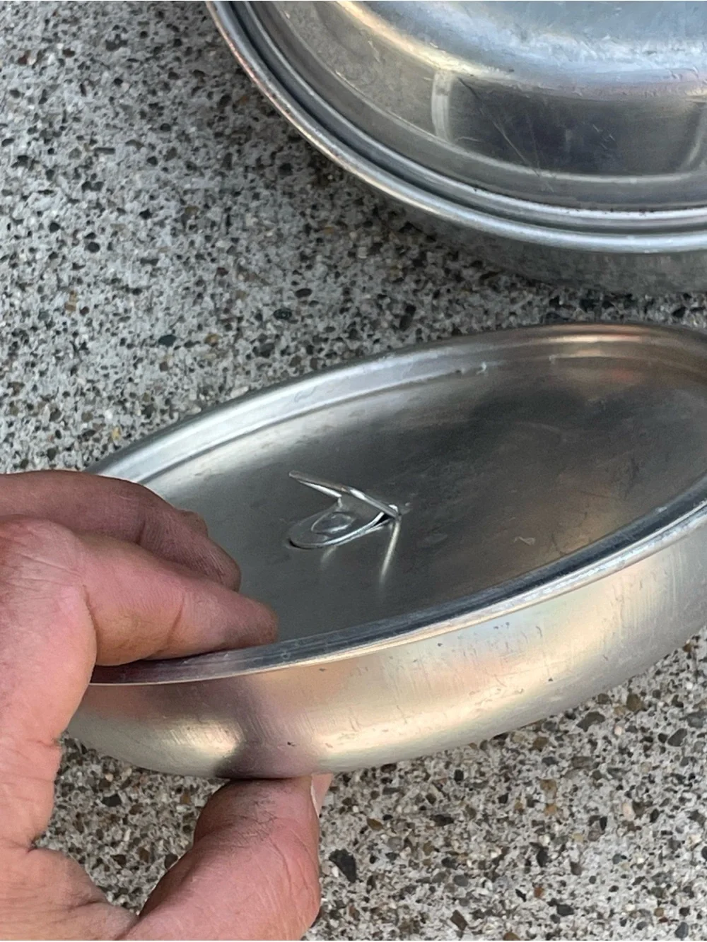 Vintage Bulldog Brand Camping Cooking Pots Aluminum Tins Pans Outdoor